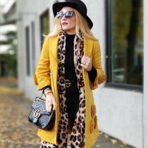 CHIC DOLLZ Mustard Coat / Jacket